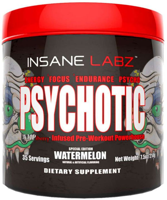 Insane Labz Psychotic 35 servings|Pre-workout|Mass For Life|