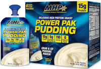 MHP Power Pouches Pudding 6 Pouches, 4 oz