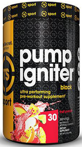 Top Secret Nutrition Pump Igniter Black 30 servings|Muscle Pumps|Mass For Life|