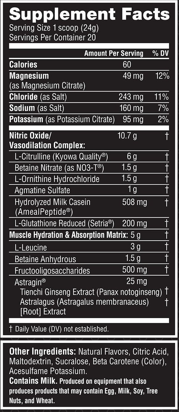 Labrada Pro Series Pump|Pre-Workout|Mass For Life|