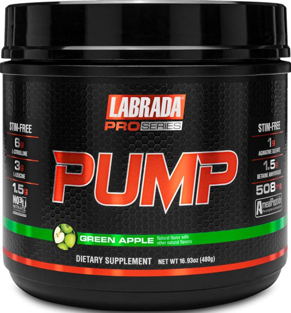 Labrada Pro Series Pump|Pre-Workout|Mass For Life|