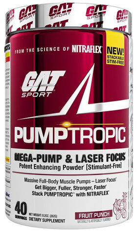 GAT Sport Pumptropic|Muscle Pumps|Mass For Life|