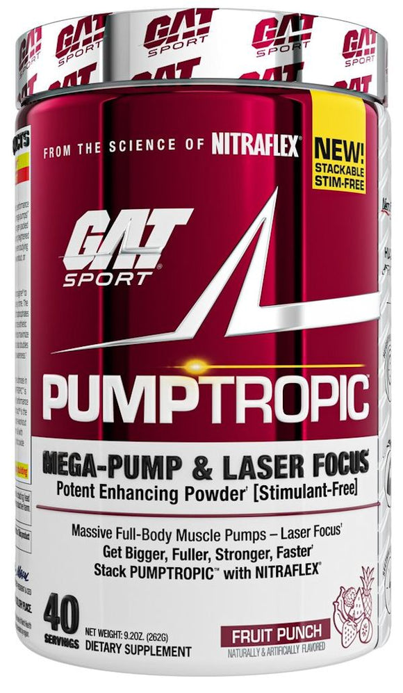 GAT Sport Pumptropic|Muscle Pumps|Mass For Life|