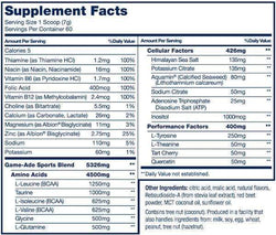 PVL Pure Vita Labs Game-Ade 60 servings
