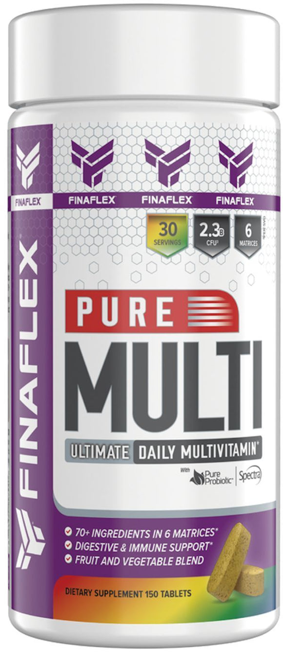 Finaflex Pure Multi 150 Tablets|Multi Vitamin|Mass For Life|