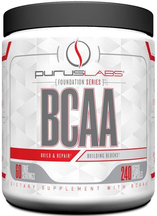 Purus Labs BCAA 240 capsules|BCAA|Mass For Life|
