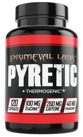 Primeval Labs Pyretic Black|Appetite Control|Mass For Life|