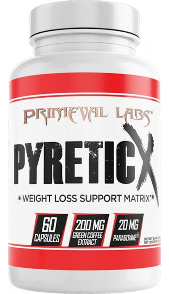 Primeval Labs Pyretic X|Fat Burner|Mass For Life|