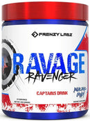 Frenzy Labz Rauage Pre-Workout Muscle Pumps|Pre Workout|Mass For Life|