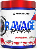 Frenzy Labz Rauage Pre-Workout Muscle Pumps|Pre Workout|Mass For Life|