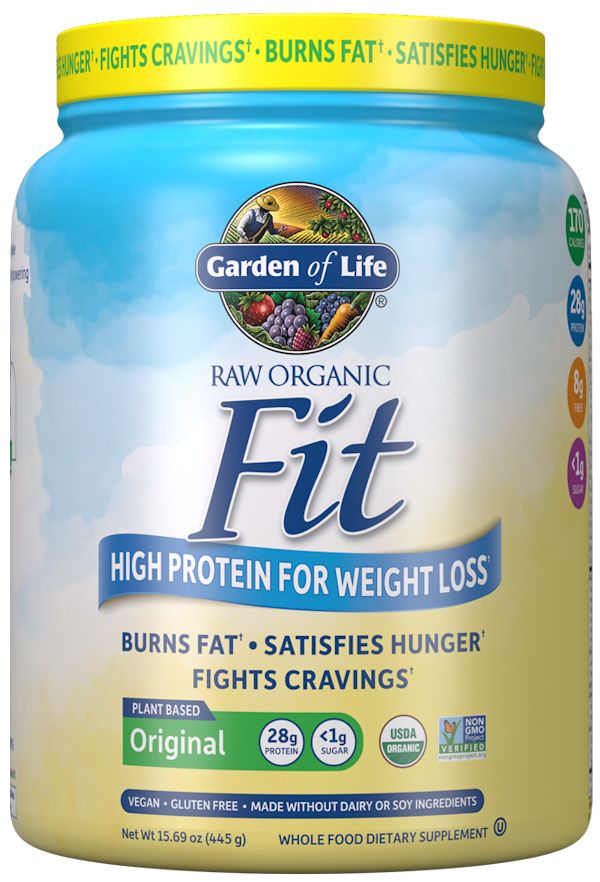 Garden of Life Raw Fit 1Lbs|Mass For Life