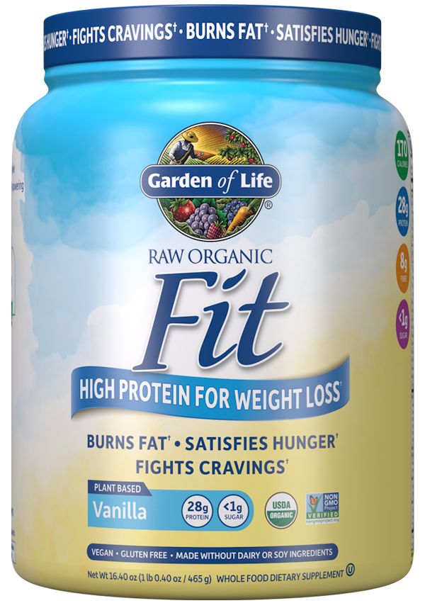 Garden of Life Raw Fit 1Lbs|Mass For Life