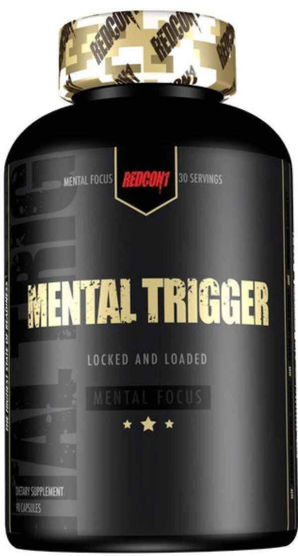 RedCon1 Mental Trigger 60 ct|Pre-Workout|Mass For Life|