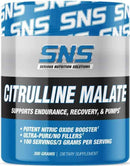 SNS Serious Nutrition Solutions Citrulline Malate Powder 100 servings|Citrulline|Mass For Life|