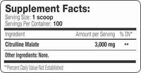 SNS Citrulline SNS Citrulline Malate Powder pumps fact