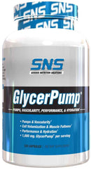 SNS Serious Nutrition Solutions GlycerPump 120 caps|Muscle Pumps|Mass For Life|