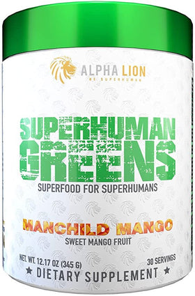 Alpha Lion SuperHuman Greens 40+SuperFoods|Greens - Superfoods|Mass For Life|