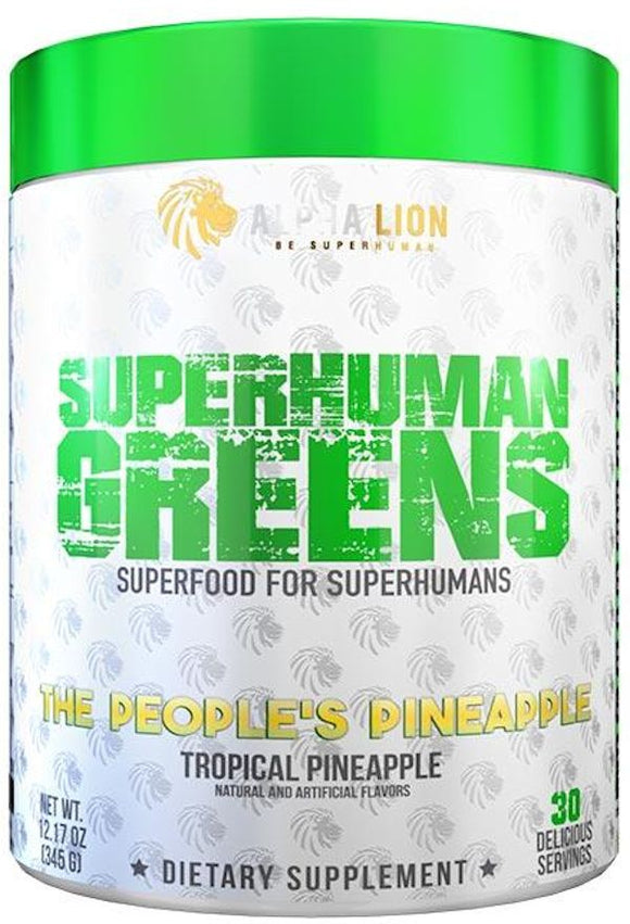 Alpha Lion SuperHuman Greens 40+SuperFoods|Greens - Superfoods|Mass For Life|