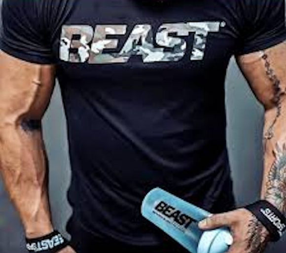 Beast Sports Tight Fit T-Shirt|T-Shirt|Mass For Life|