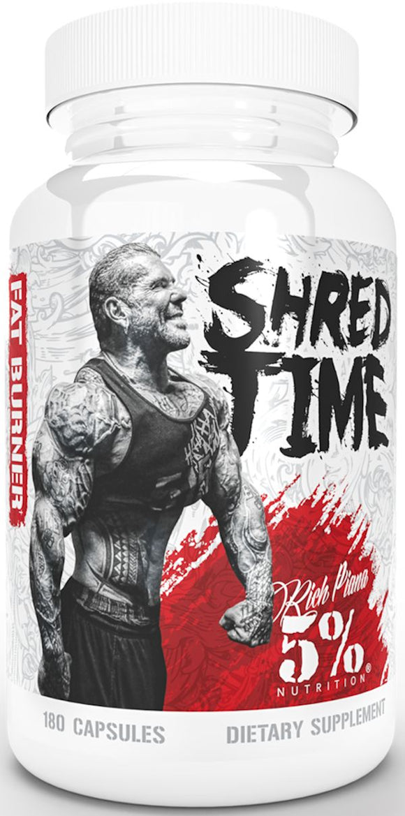 5% Nutrition Shred Time Fat Burner|Fat Burner|Mass For Life|