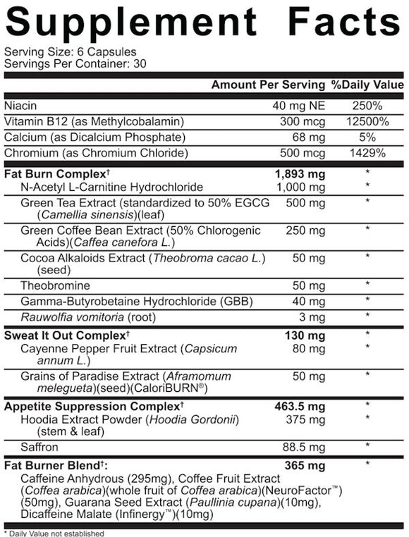 5% Nutrition Shred Time Fat Burner|Fat Burner|Mass For Life|