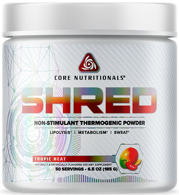 Core Nutritionals Shred Powder|Fat Burner|Mass For Life|