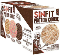 Sinister Labs Protein Bars Snickerdoodle Chocolate Chip Cookie Sinister Labs Sinfit Cookies