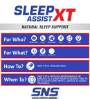 SNS Serious Nutrition Solutions Sleep Assist XT|Sleep Aid|Mass For Life|