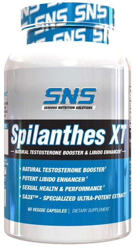 SNS Serious Nutrition Solutions Spilanthes XT|Test Booster|Mass For Life|