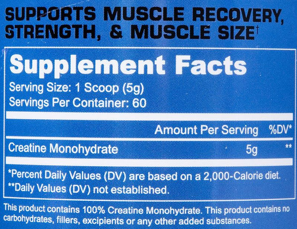 SportLife Essentials Creatine Monohydate 60 Servings|Creatine|Mass For Life|