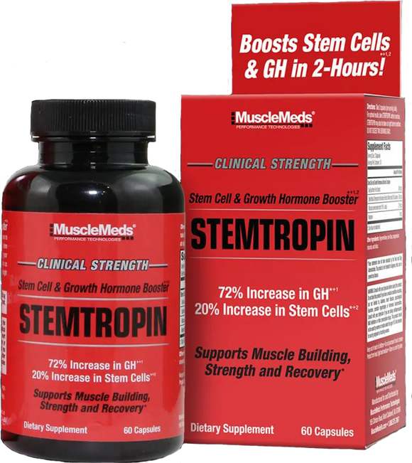 MuscleMeds Stemtropin Growth|Muscle Builder|Mass For Life|