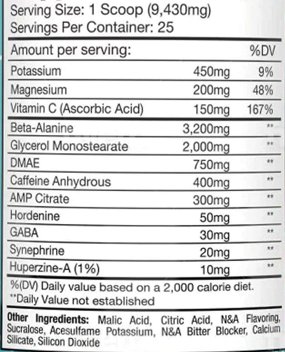 Frenzy Labz Stim Shady High-Stim Pre-Workout|Pre-Workout|Mass For Life|