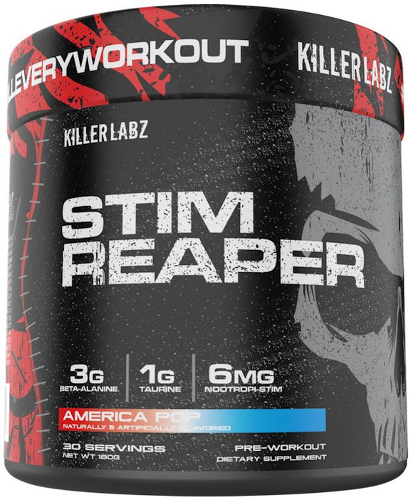 Killer Labz Stim Reaper Hardcore Pre-Workout|Pre Workout|Mass For Life|