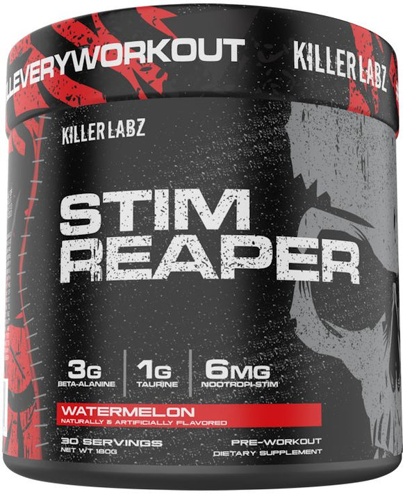 Killer Labz Stim Reaper Hardcore Pre-Workout|Pre Workout|Mass For Life|