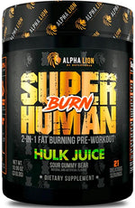 Superhuman Burn Alpha Lion fat burner hulk