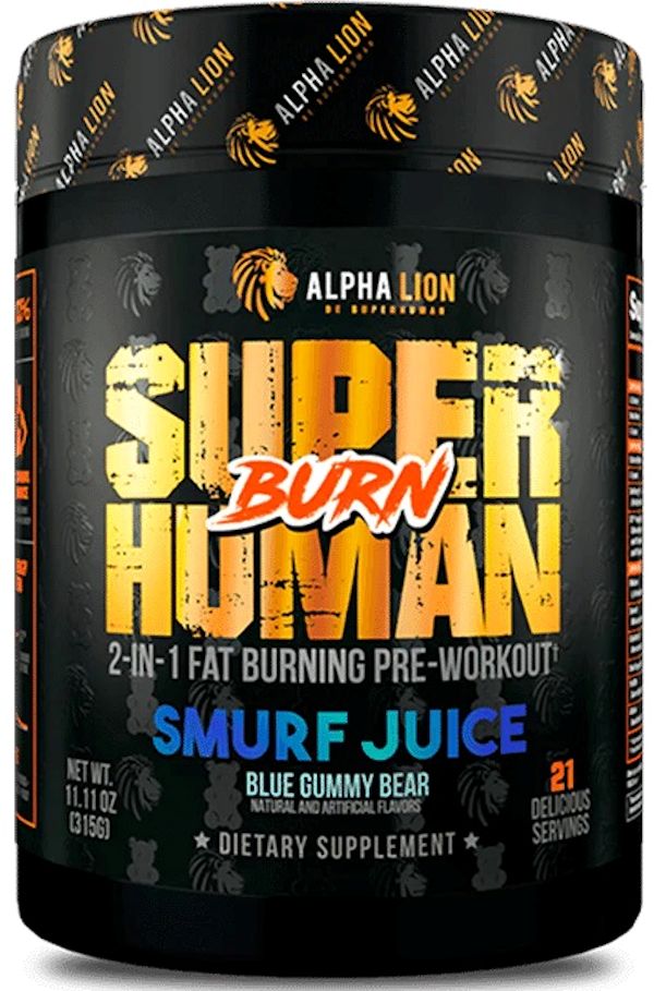 Superhuman Burn Alpha Lion fat burner cherry-1