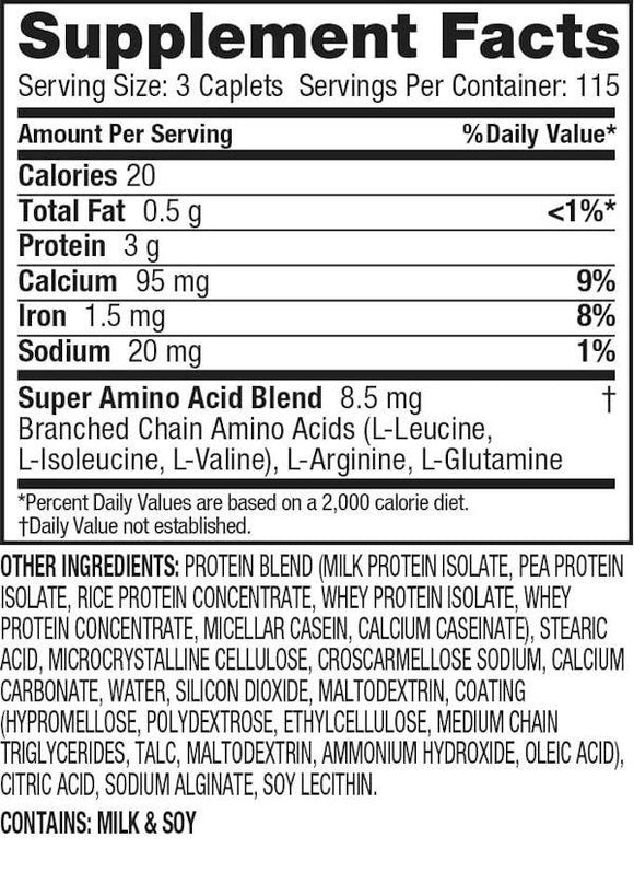 Dymatize Super Protein Amino 6000 345 Caplets|Amino Acids|Mass For Life|