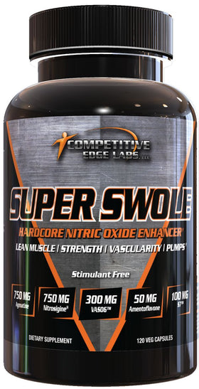Competitive Edge Labs Super Swole Stimulant-free Capsules|Muscle Pumps|Mass For Life|
