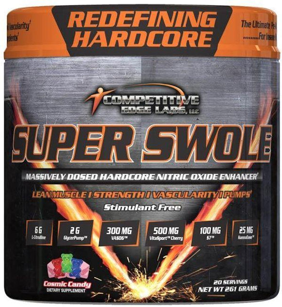 Competitive Edge Labs Super Swole Non-Stim Pre-Workout||Mass For Life|