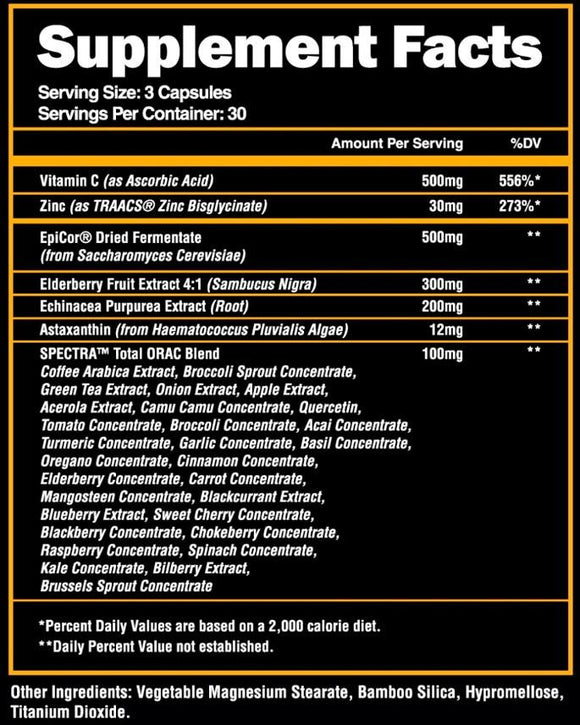 Alpha Lion Superhuman Armor 90 Capsules|Immune Health|Mass For Life|