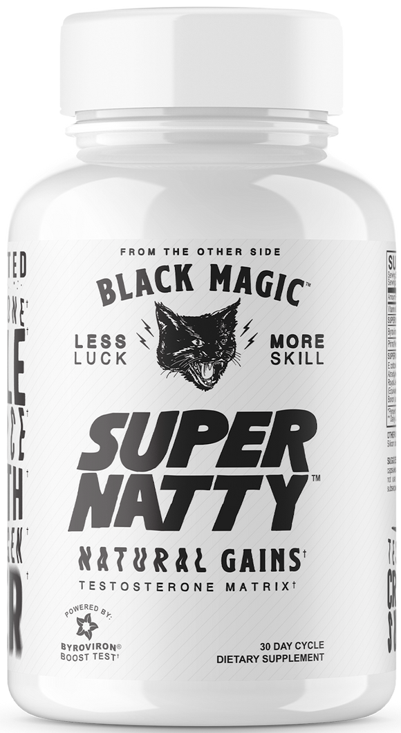Black Magic Supply Super Natty Natural Gains 120 Caps|Muscle Growth|Mass For Life|