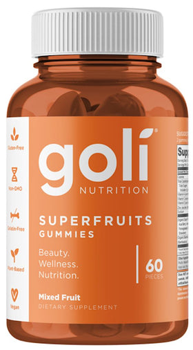 Goli Nutrition Superfruit Gummies|Anti-oxidants|Mass For Life|