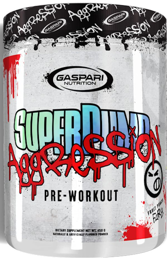 Gaspari Nutrition SuperPump Aggression|Pre-Workout|Mass For Life|