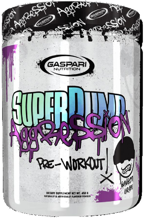 Gaspari Nutrition SuperPump Aggression|Pre-Workout|Mass For Life|