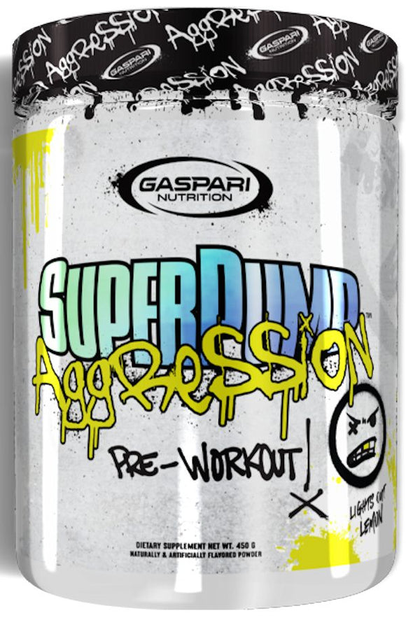 Gaspari Nutrition SuperPump Aggression|Pre-Workout|Mass For Life|