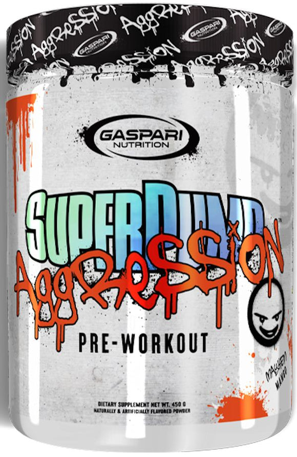Gaspari Nutrition SuperPump Aggression|Pre-Workout|Mass For Life|