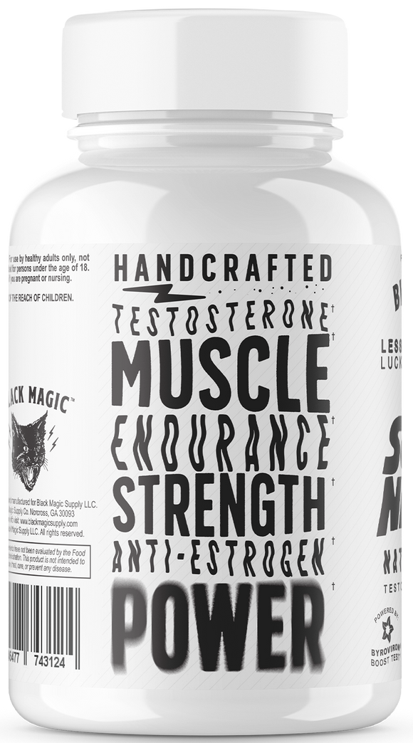 Black Magic Supply Super Natty Natural Gains 120 Caps|Muscle Growth|Mass For Life|