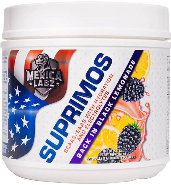 Merica Labz Suprimos 30 servings|BCAA|Mass For Life|