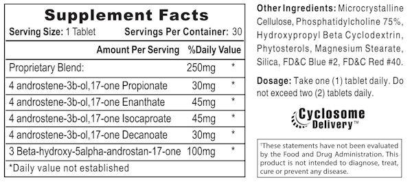 Hi-Tech Pharmaceuticals Sustanon 250 30 tabs.