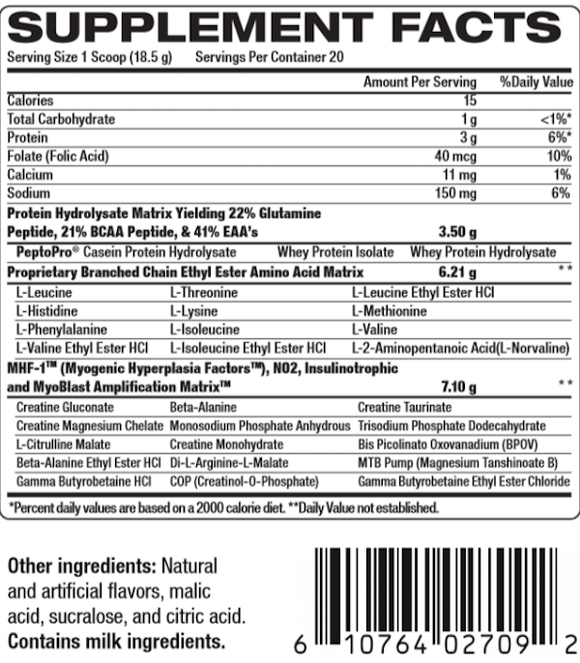 VPX Sport Synthesize|BCAA|Mass For Life|